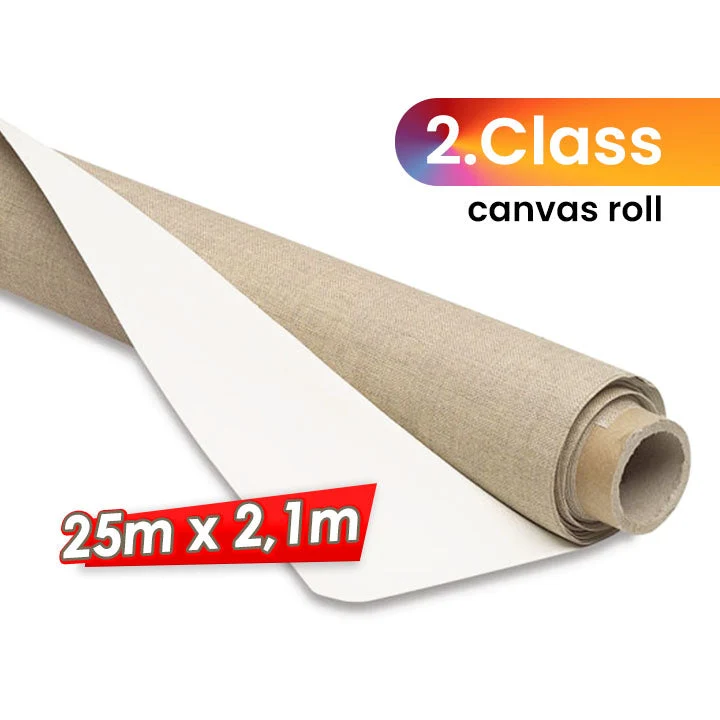 Slikarsko platno na roli 25 m 2. klasa