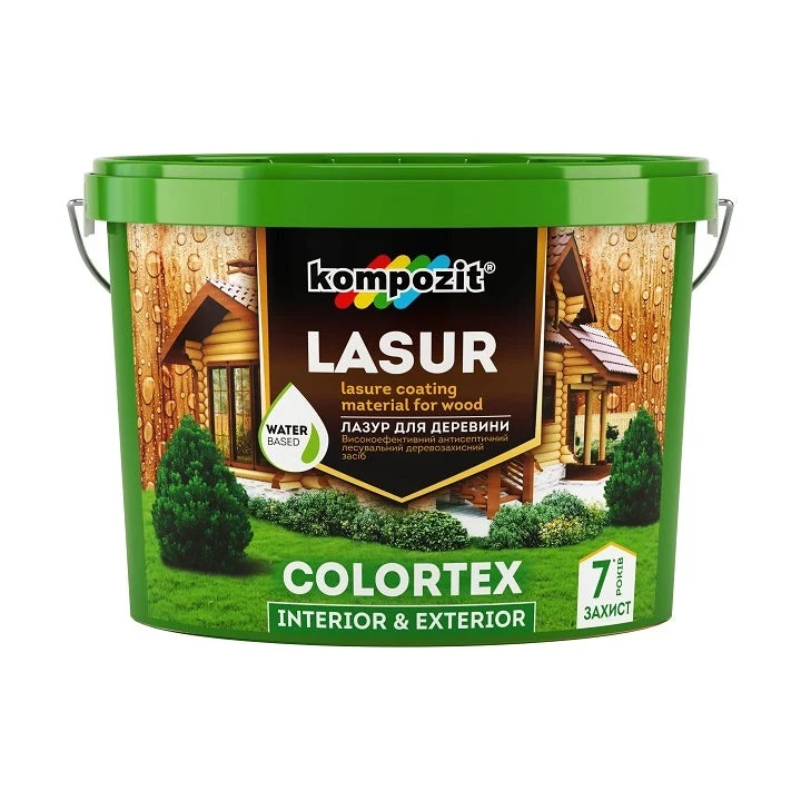 Lazura za drvo KOMPOZIT COLORTEX 0.9 l