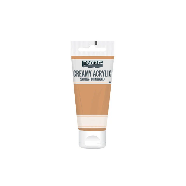 Kremasta akrilna boja polusjajna Pentart 60 ml