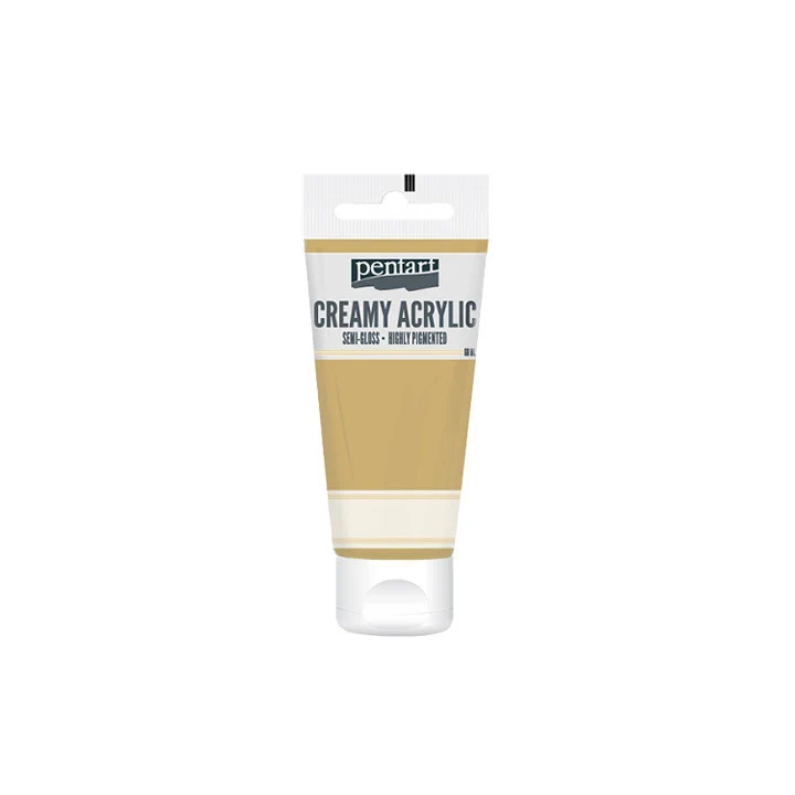 Kremasta akrilna boja polusjajna Pentart 60 ml