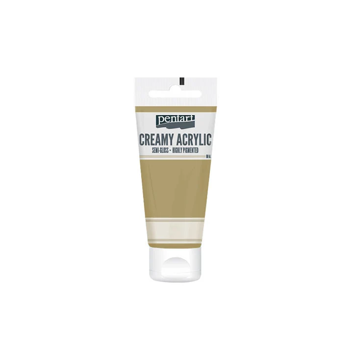 Kremasta akrilna boja polusjajna Pentart 60 ml