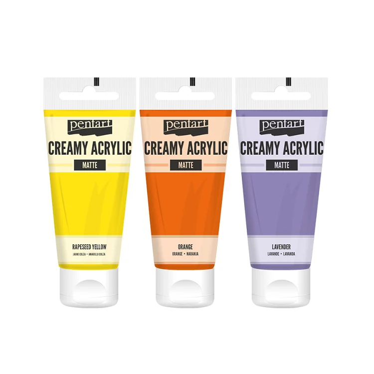 Kremasta akrilna boja mat Pentart 60 ml
