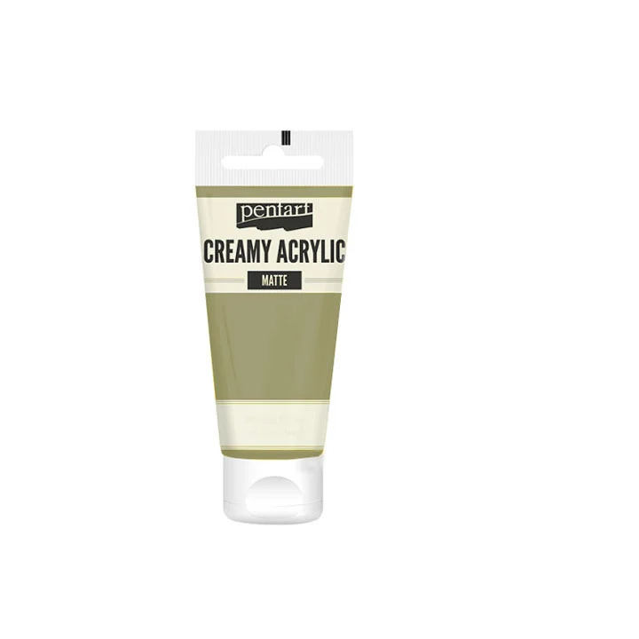 Kremasta akrilna boja mat Pentart 60 ml