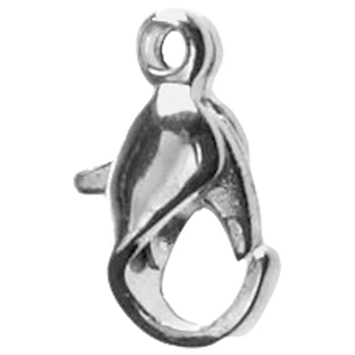 Karabiner kopče za nakit - srebrne