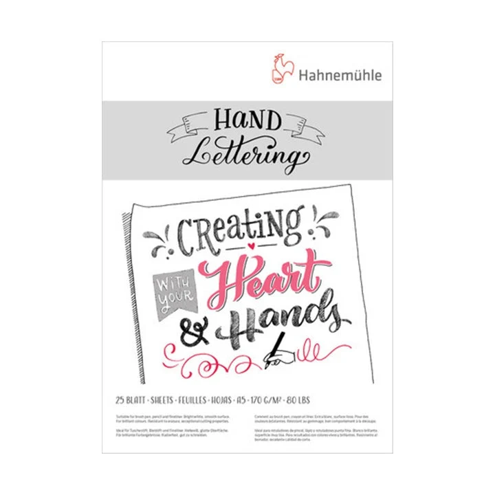 Blok papira Hahnemühle za hand lettering