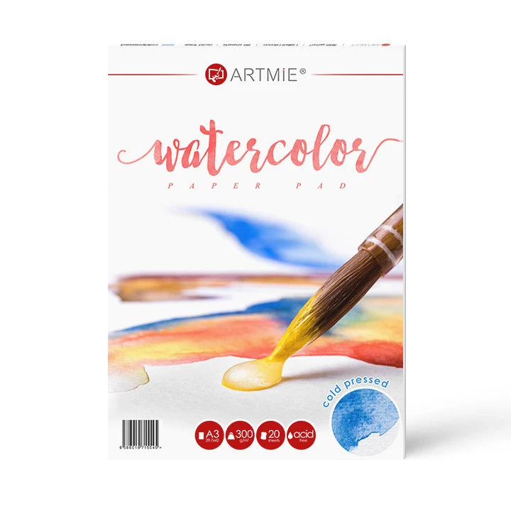 Blok akvarel papira ARTMIE cold press 20 listova