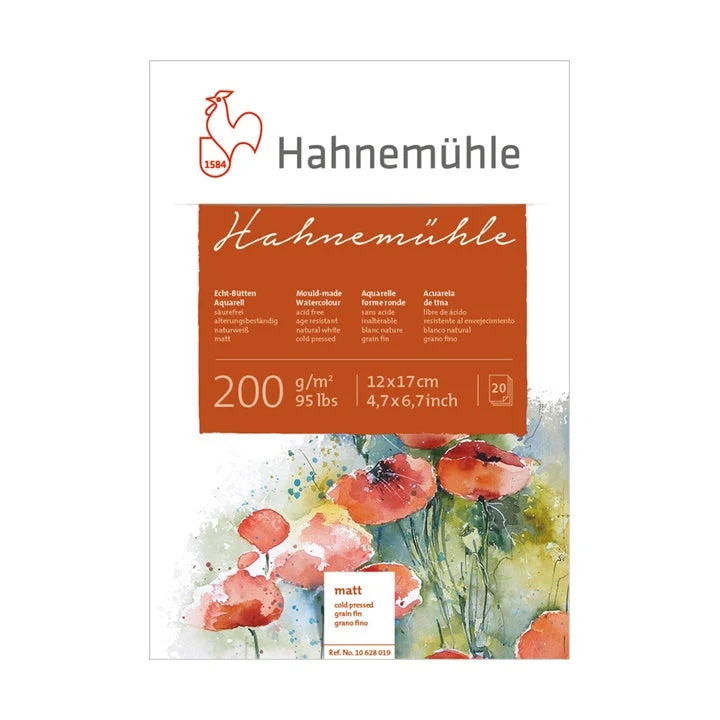Akvarelni blok WatercolourBlock od Hahnemühle