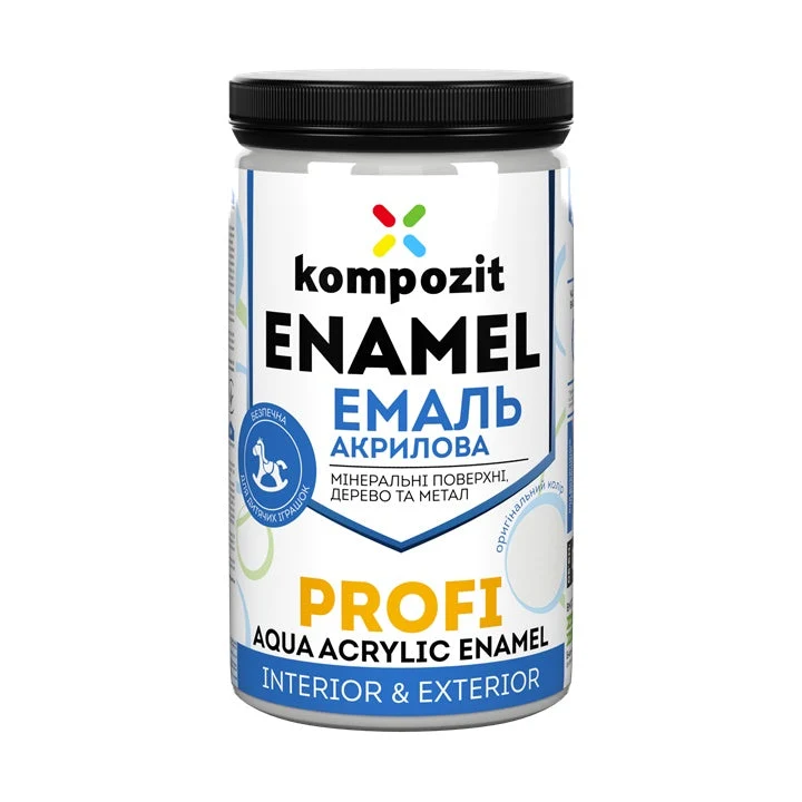 Akrilni emajl KOMPOZIT PROFI Gloss 0.3 l