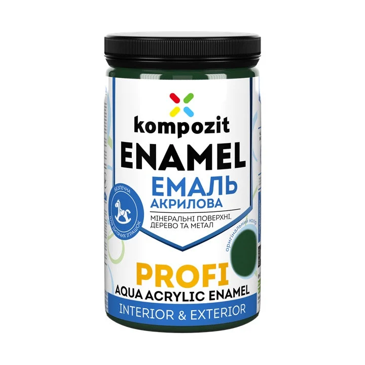 Akrilni emajl KOMPOZIT PROFI Gloss 0.3 l