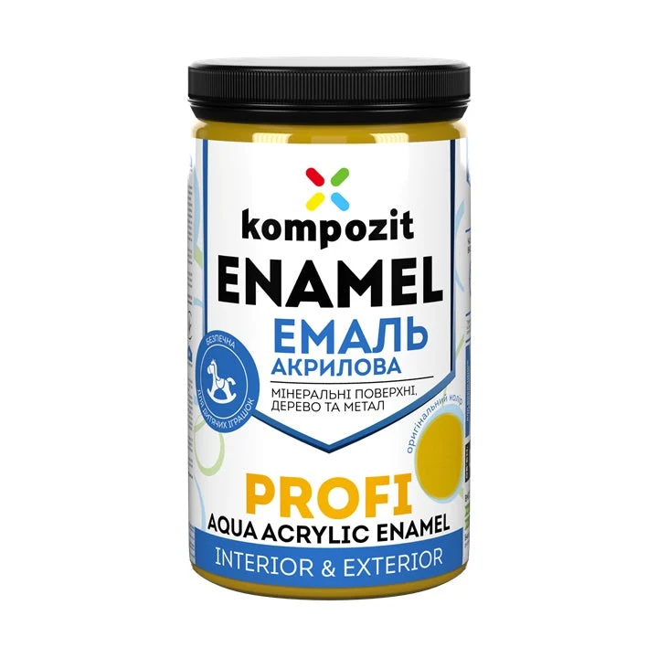 Akrilni emajl KOMPOZIT PROFI Gloss 0.3 l