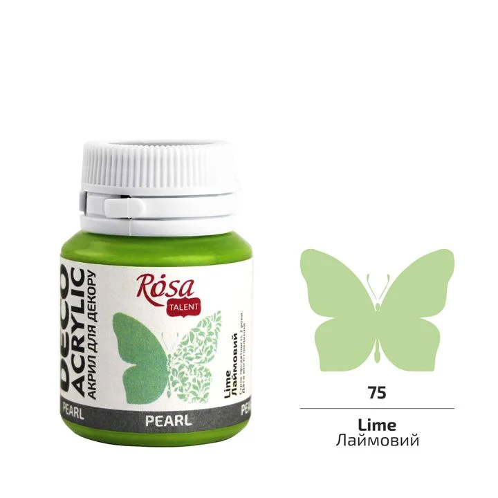 ROSA TALENT Перлена акрилна декоративна боя 20 ml