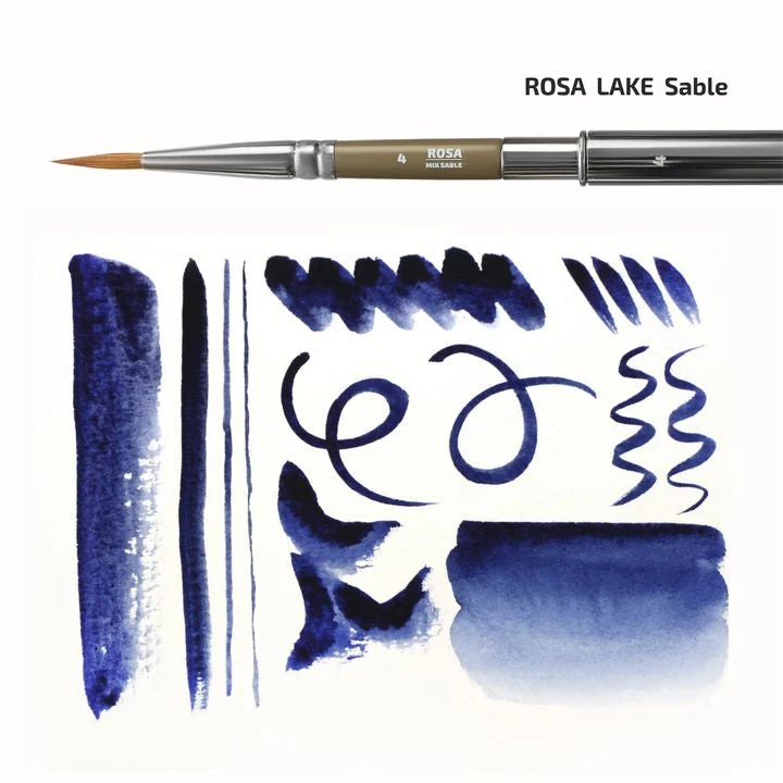 ROSA LAKE 178 Кръгла четка за пътуване
