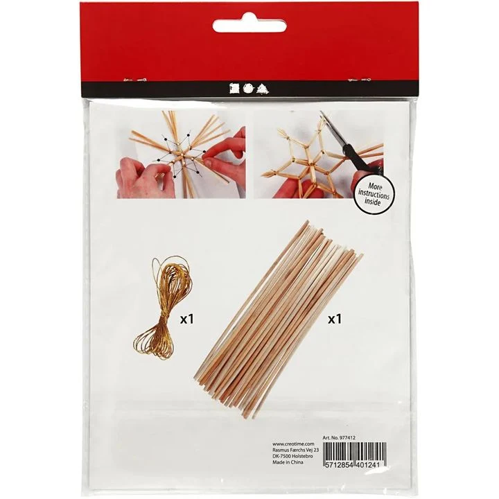Mini kreativni set slamnate pahuljice