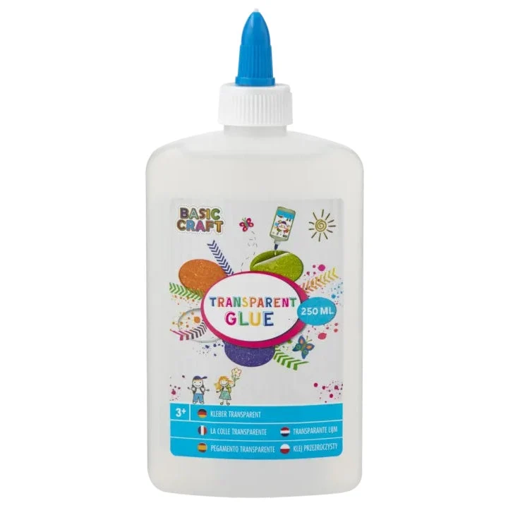 GRAFIX prozirno hobi ljepilo - bistro ljepilo za rukotvorine 250 ml