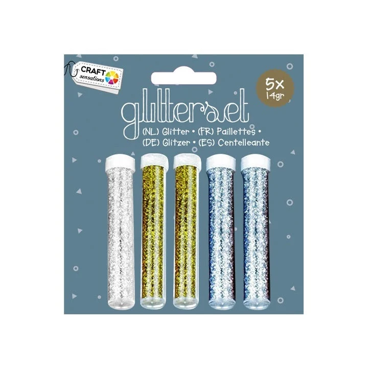 Svijetlucavi prašak Craft Sensations 5 x 5 gr