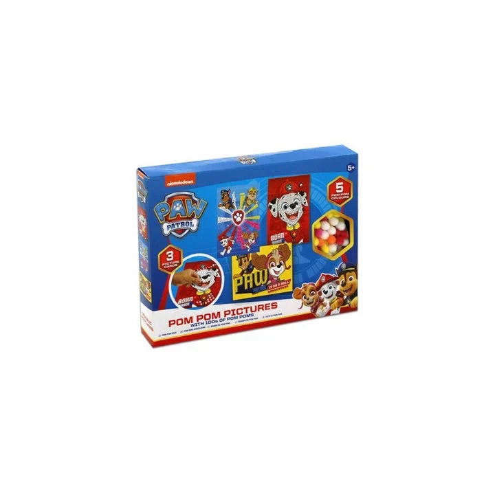 Paw Patrol картина с помпони