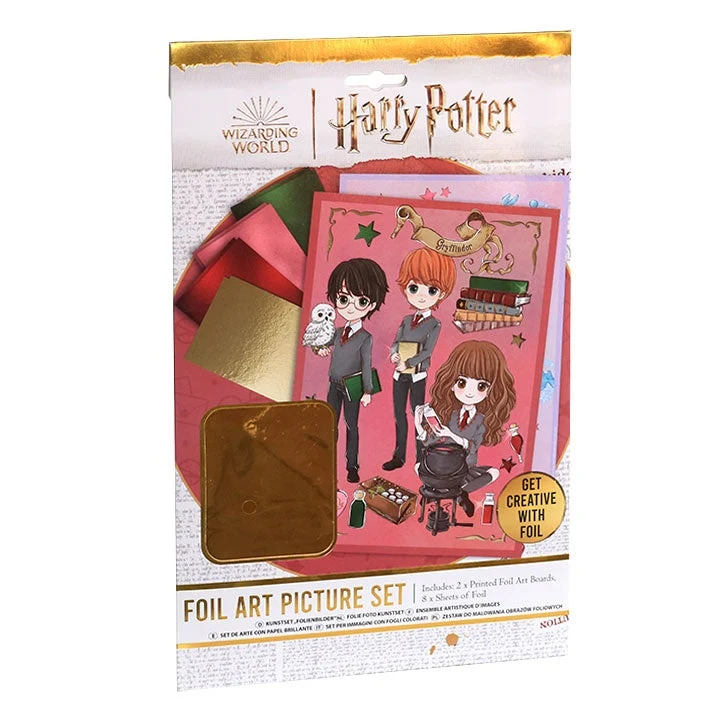 Картини Harry Potter със златно фолио - творчески комплект
