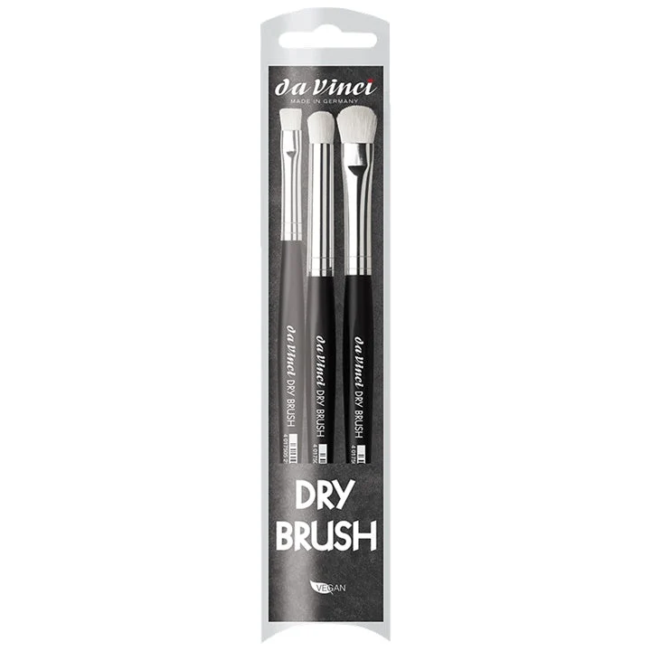 Комплект четки da Vinci Dry Brush 3 бр.