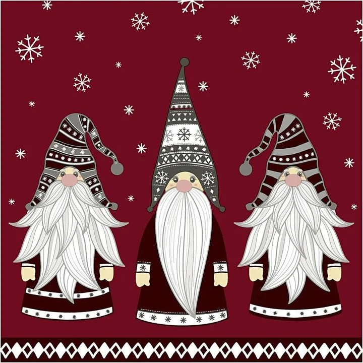 Салфетки за декупаж Gnomes
