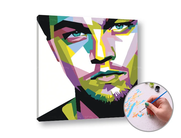 Рисуване по номера LEONARDO DICAPRIO