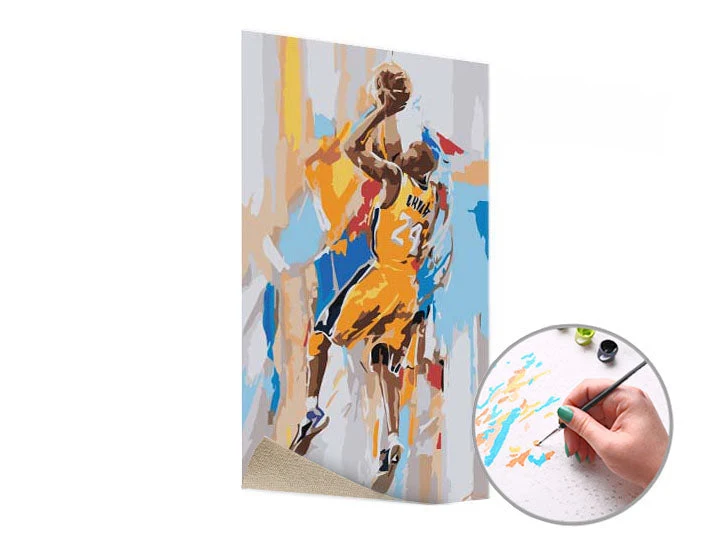 Рисуване по номера KOBE BRYANT 24