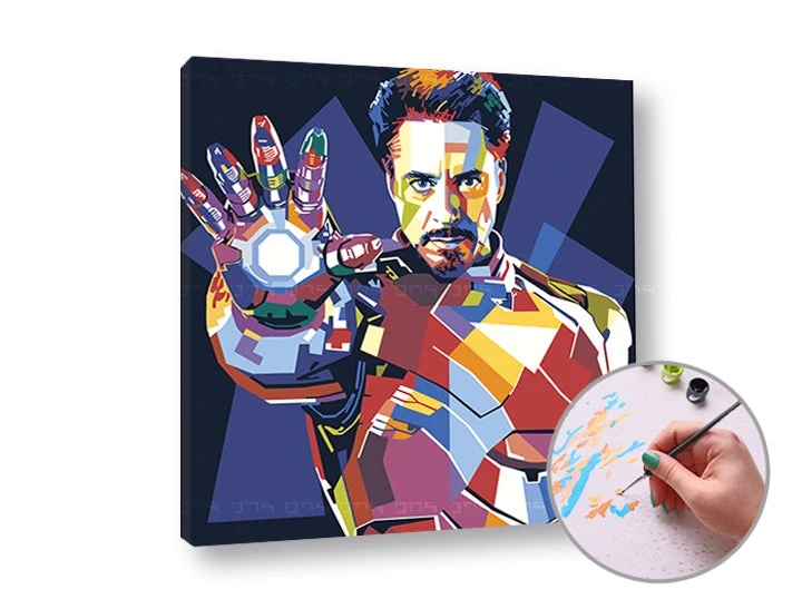Рисуване по номера IRONMAN