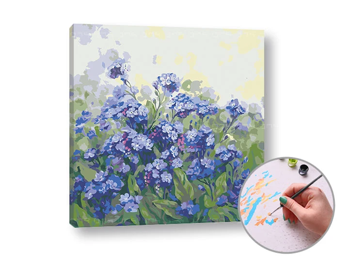 Рисуване по номера FIAL FLOWERS