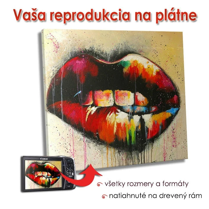 Репродукция върху платно - SQUARE