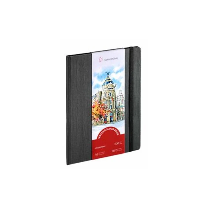 Книга за изкуство с акварел HAHNEMÜHLE в твърда корица