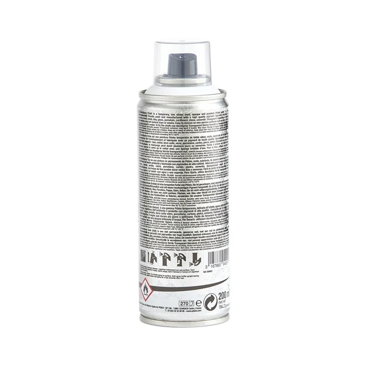 Акрилна тебеширена боя за пръскане Pebeo 200 ml бяла