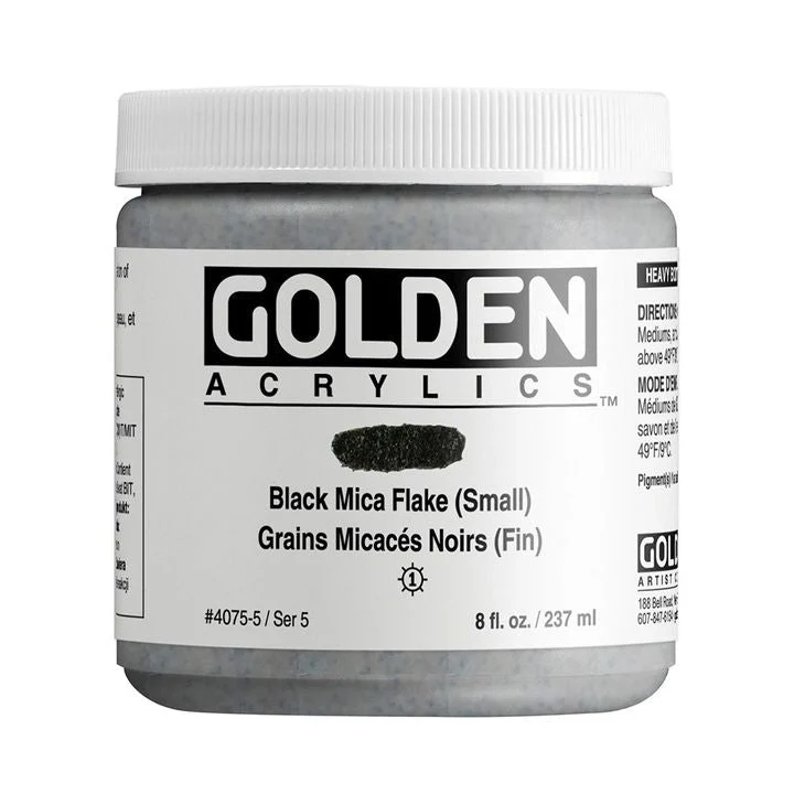 Акрилна боя GOLDEN Heavy Body Mica Flake