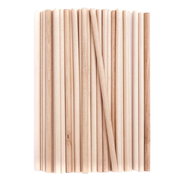 Творчески кръгли клечки Natural 50 броя