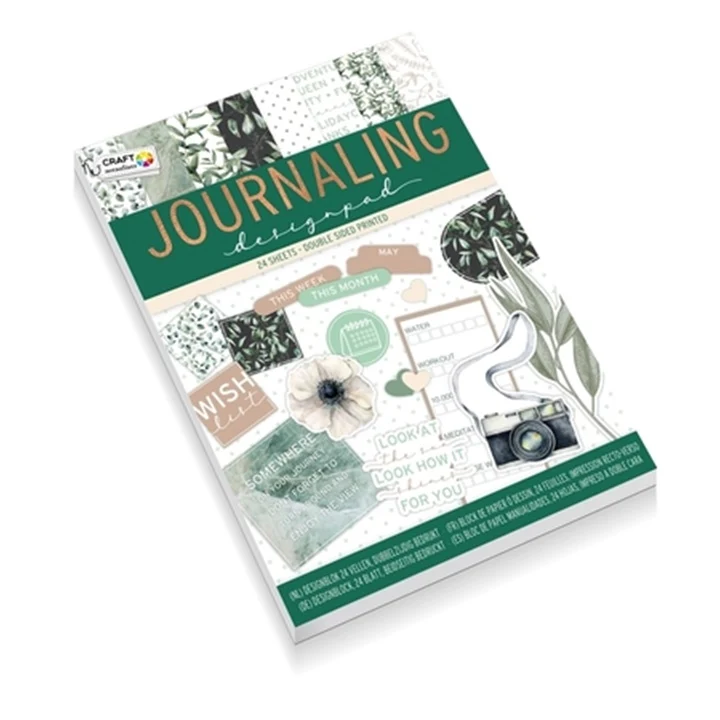 Творчески комплект за scrapbooking - 24 листа - green