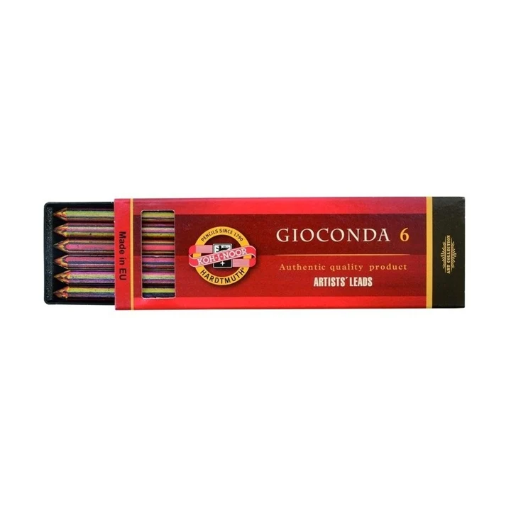 Цветни моливи Gioconda Magic 5,6 мм / комплект от 6 броя