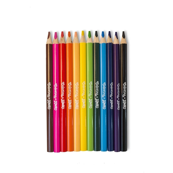 Триъгълни пастели JUMBO Colorino 12 бр.