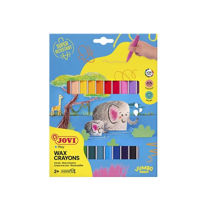 Триъгълни пастели JOVICOLOR Triwax
