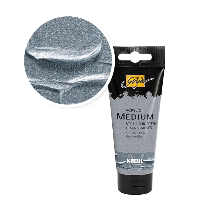 Структурна паста Solo Goya Granite-Silver 100 мл