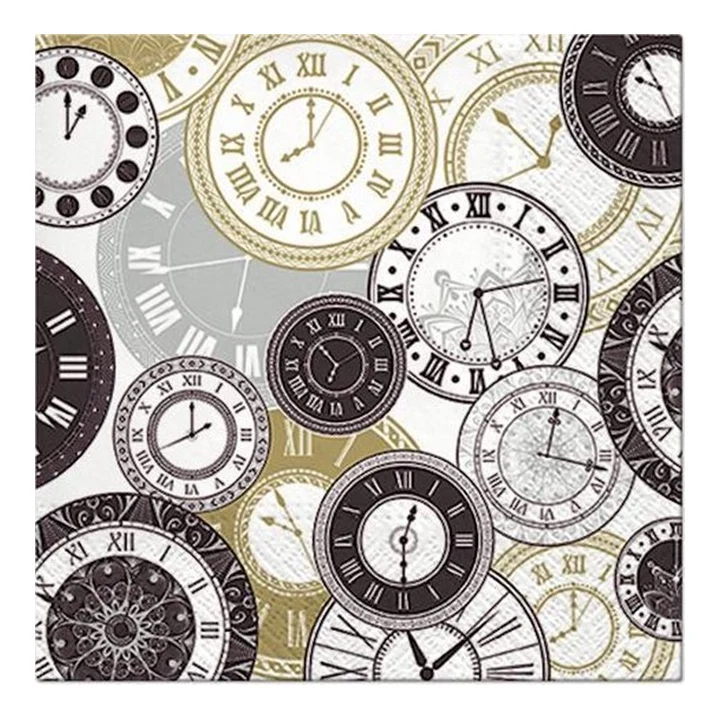 Салфетки за ДЕКУПАЖ - Twelve oclock - 1 брой