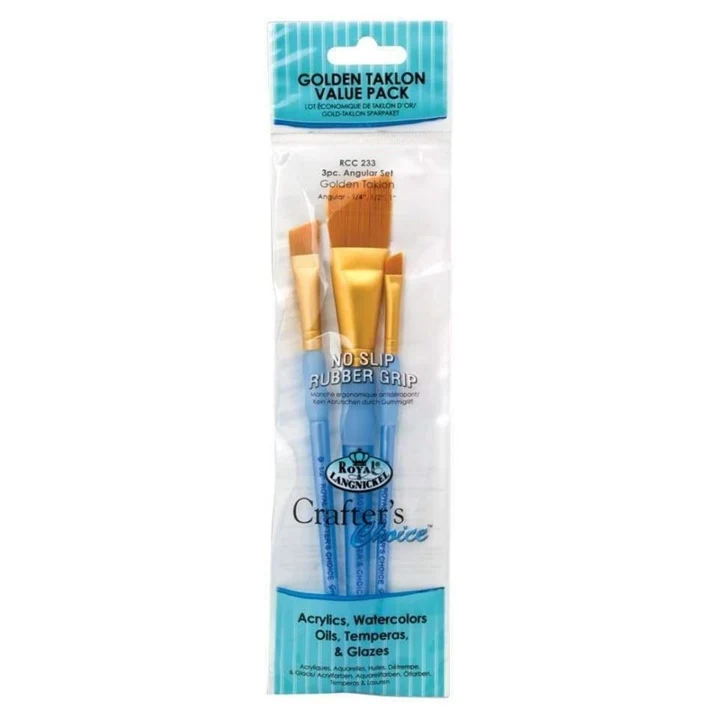 Комплект художествени четки Royal & Langnickel Crafters Choice 3 части