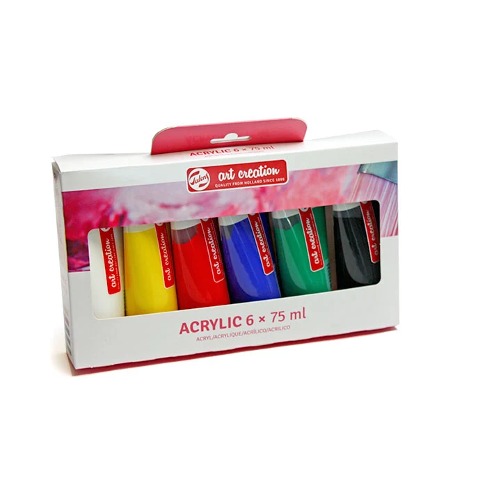 Комплект акрилни бои ArtCreation ESSENTIALS 6 x 75 мл