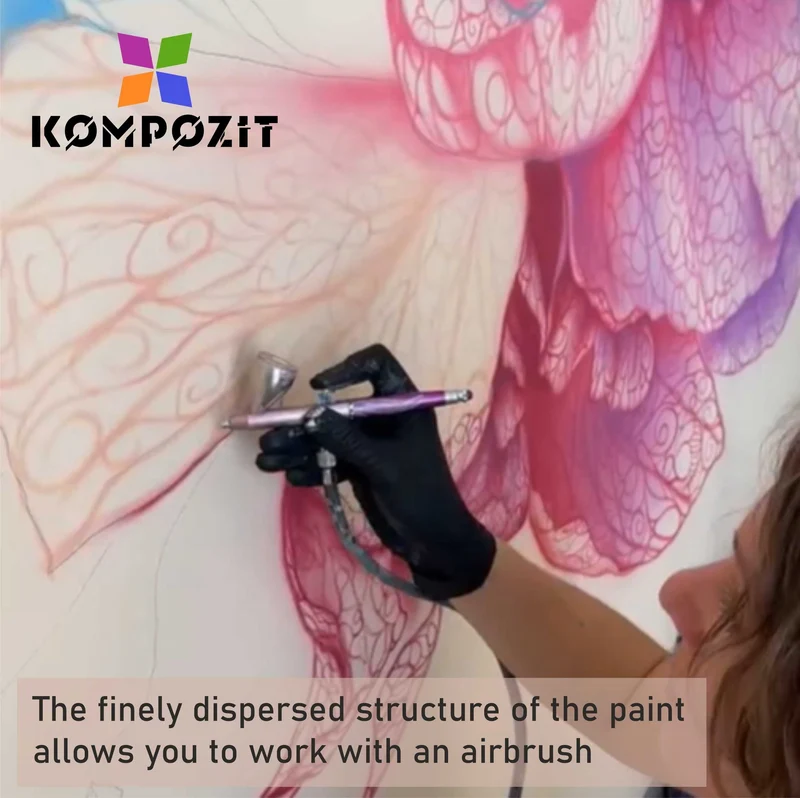 Комплект акрилни бои ACRYL PRO Kompozit