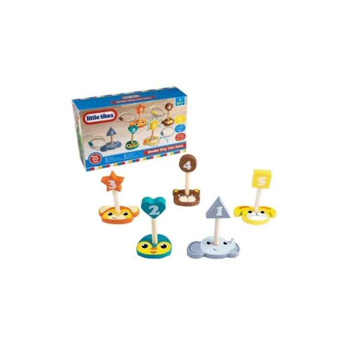 LITTLE TIKES дървена игра с хвърляне на пръстени