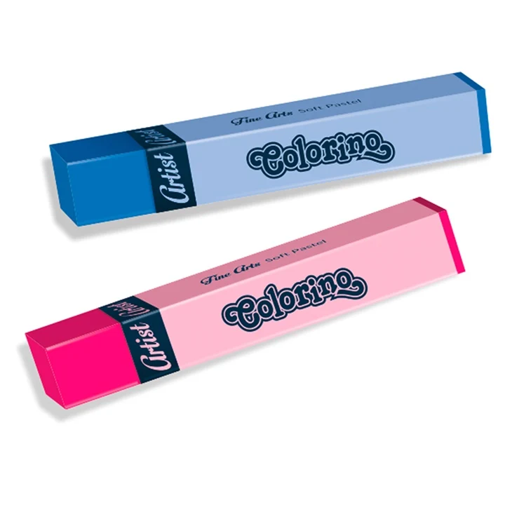 Квадратни сухи пастели Colorino Artist 24 бр.