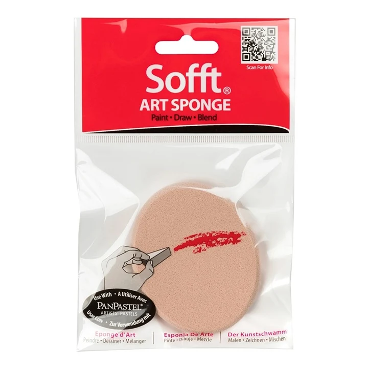 Голяма овална гъба за нанасяне на пастели Sofft - 1 бр.