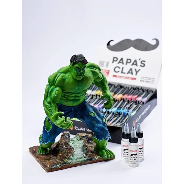 Глинен омекотител за полимерни глини на Papa's 30 ml