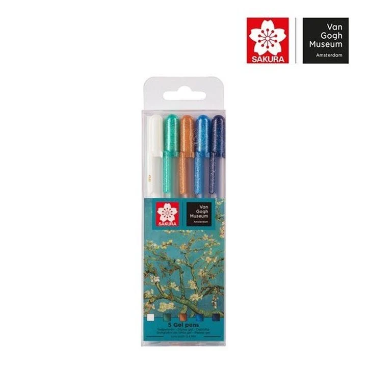 Гел химикалка Sakura Gelly Roll - Van Gogh Museum - 5 бр.