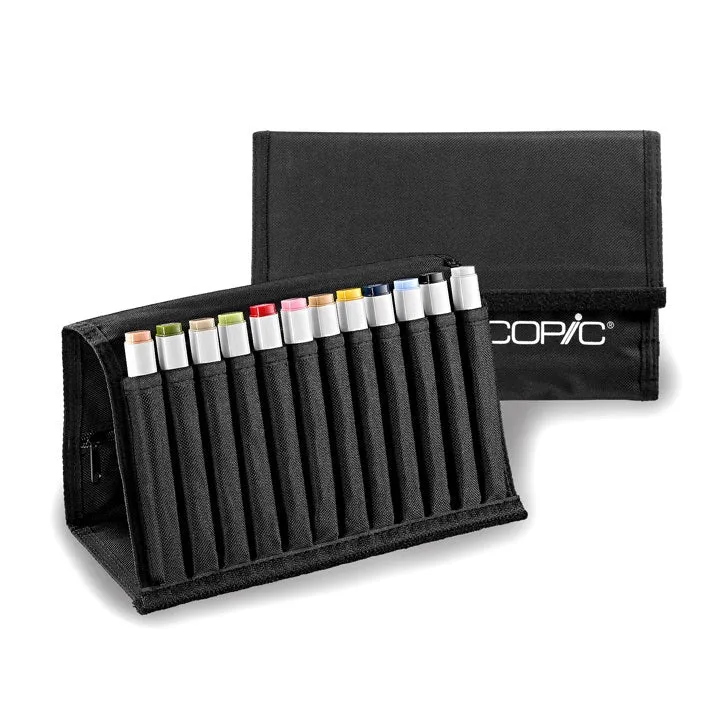 Флумастери COPIC Classic - комплект в калъф