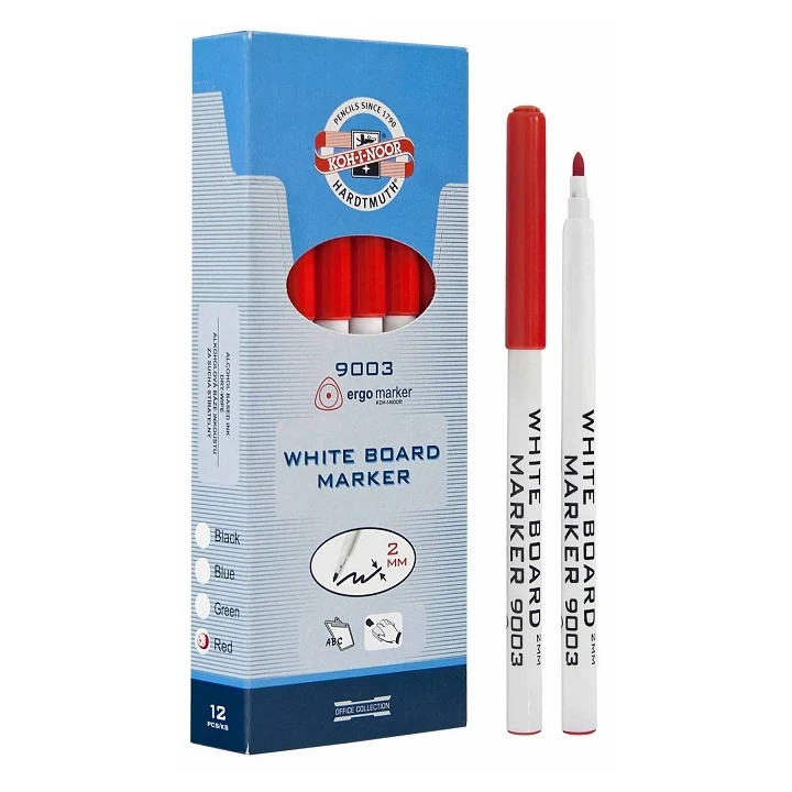 Флумастер WHITE BOARD 9003- червен