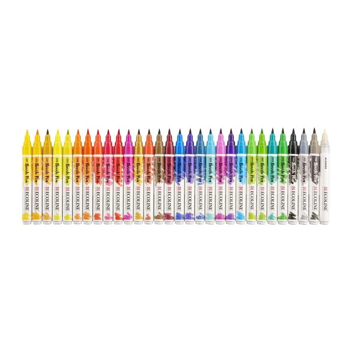 Акварелни писалки Ecoline Brush Pen