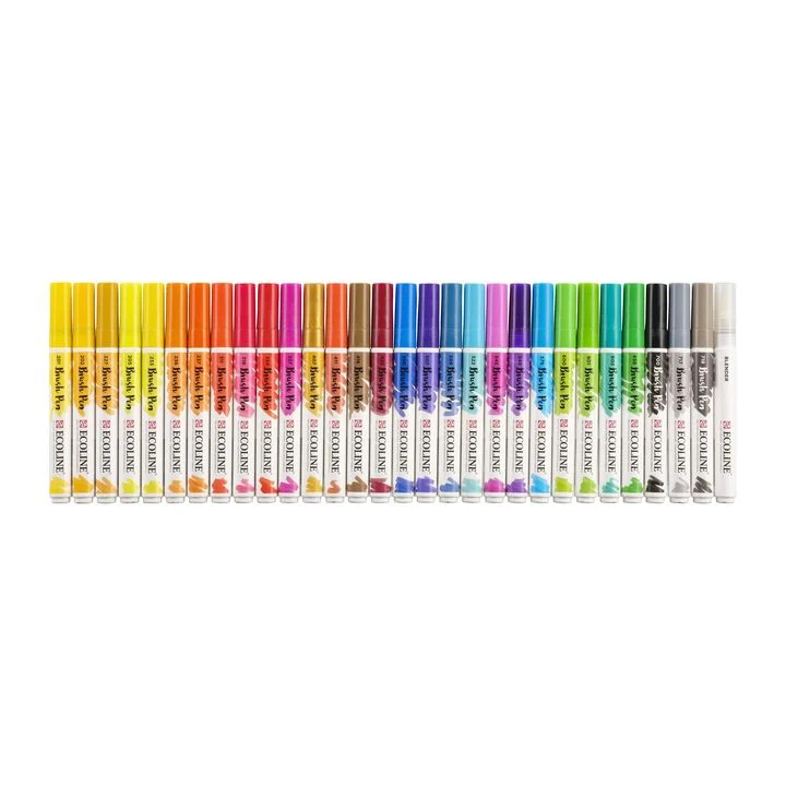 Акварелни писалки Ecoline Brush Pen